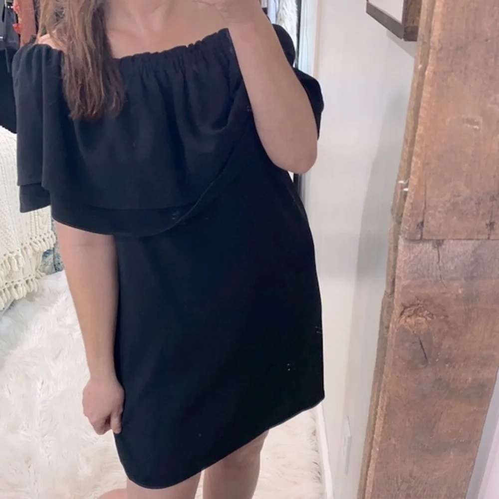 Mudpie black dress size large new with tags